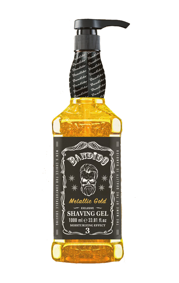 Shaving Gel Mettalic Gold Exclusive 1000ml
